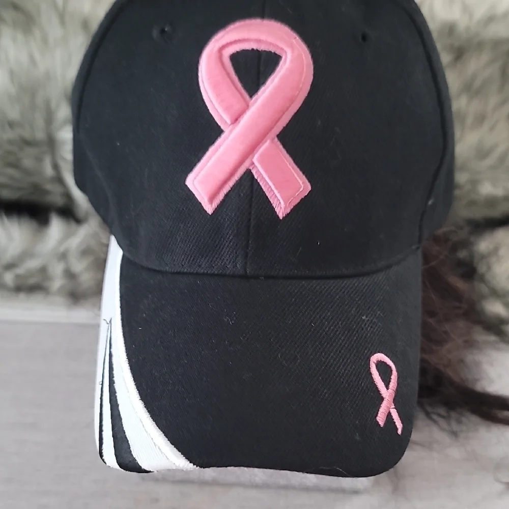 Pink Ribbon Cap